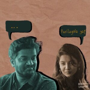 Halitha Shameem Instagram - The favourite bit🤏🏻, so called Love!
Ft. Sillu karupatti by @halithashameem ✨
.
.
#sillukaruppatti #sillukarupatti🎬  #halithashameem  #menwrittenbywomen  #tamilcinema  #tamilcinemaframes  #illustration  #illustrator  #photoshop  #artbydevapriyada #sheisdeva