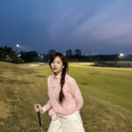 Han Bo-reum Instagram - 첫 시즌오픈 춥.. 다..😖