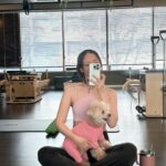 Han Seung-yeon Instagram - #pilates 오랜만에 누비랑-! 어쩌다보니 또 핑크세트 #love #pink