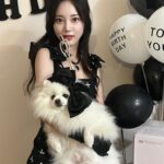 Han So-eun Instagram - 🖤🤍HAPPY BIRTHDAY🤍🖤