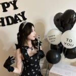 Han So-eun Instagram - 🖤🤍HAPPY BIRTHDAY🤍🖤