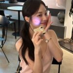 Han So-eun Instagram - 😂😂🎀🌸