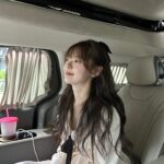 Han Su-ah Instagram - 저두 사실 벚꽃 봤그든요 🌸