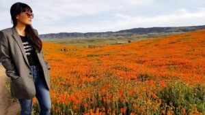 Hana Mae Lee Instagram - Gorgeous super bloom. 🥰