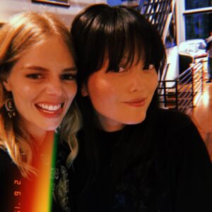 Hana Mae Lee Instagram - About last night. With these hot babes 💞