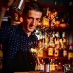 Hana Mae Lee Instagram - My friends @fin.asiantapas just opened @residencyla above Fin. Such beautiful drinks, a must!!! Opens tonight! I already had 2 “who’s your papaya” tonight 😍😝🥃🍸🍾