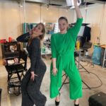 Hana Vagnerová Instagram - Takove normalni pondeli s @petranesvacilova ❤️❤️❤️ 🎬🎬🎬