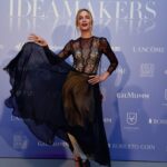 Hana Vagnerová Instagram - Thank you @harpersbazaarcz for having me and for a fabulous night ❤️❤️❤️❤️❤️ Dress by amazing @klaranademlynskaofficial 📸 by @ivankassa @harpersbazaarcz #beauty #strong #women #actress #glamour #elegance #classy #chic #friends #power #energy #lovemylife