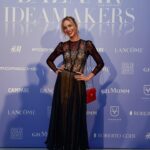 Hana Vagnerová Instagram - Thank you @harpersbazaarcz for having me and for a fabulous night ❤️❤️❤️❤️❤️ Dress by amazing @klaranademlynskaofficial 📸 by @ivankassa @harpersbazaarcz #beauty #strong #women #actress #glamour #elegance #classy #chic #friends #power #energy #lovemylife
