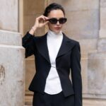 Hande Ataizi Instagram - Don’t expect too much 😎 @chanelofficial #chaneltuxedo always @manoloblahnik