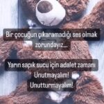 Hande Ataizi Instagram - Unutmayalım! Unutturmayalım! Bir çocuğun çıkaramadığı SES olmak zorundayız… #çocukistismarınahayır #çocukistismarınasessizkalma