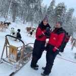 Hande Subaşı Instagram - Son 😄🤘🏼❄️🤍 #finland #huskyride