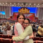 Haneia Maurer Instagram - A dream come true. Shining around the world, no matter how fantasies people project. Stay close to your purpose and serve the lord. #generalconference