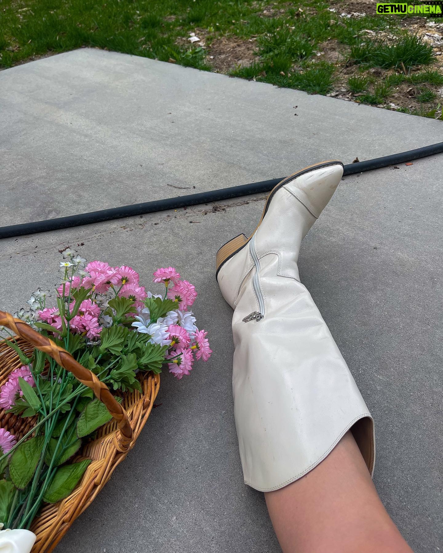 Haneia Maurer Instagram - Sunday april, flowers are out 🌸