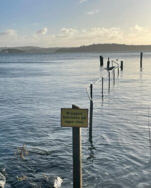 Hanna Ardéhn Instagram - “The pier is entered at your own risk”