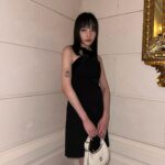 Hanna Chan Instagram - The 60th Golden Horse Awards with 年少日記 team 🖤 Wardrobe @miumiu