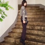 Hanna Chan Instagram - The present is a gift. Enjoy the ‘now’. 🦋 @SandroParis #SANDRONOW #SandroParis #SandroFallWinter #FW23