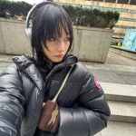 Hanna Chan Instagram - Throwback London in January: freezing 🌬️( ・ ̫・)❅ & @canadagoose keeps me warm~~~