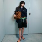 Hanna Chan Instagram - @miumiu school girl maybe🩵 #MiuMiuSS24