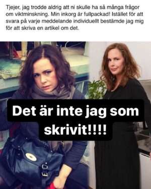 Hanna Hellquist Instagram - På förekommen anledning. Jag gör inte reklam. Alls. Köp ej.
