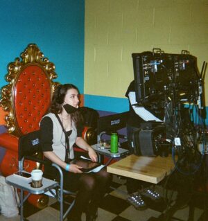 Hannah Marks Instagram - 🌀🐢Turtles All The Way Down wrapped last Friday. It’s hard to put into words what filming it meant to me. I have been involved with this movie for many years now (deep thanks to @isaacklausner and @quixsilver ) and to finally have it come to fruition was joyous, at times challenging, but always fulfilling and overflowing with love. I can’t believe how lucky I was to work with such a special group of collaborators. Talented people who care so deeply about the novel and the topic of mental health, like I do. We all related to Aza (@isabelamerced ), Daisy (@creecicchino ), Davis (@itsfelixwhat ), or Gina (@itisijudyreyes1 ) in some way, big or small. It’s impossible to thank everyone here, but I have to thank the man who started it all. @johngreenwritesbooks. Besides being a brave and brilliant writer who touches the hearts of so many, he is a fantastic friend — empathetic, loving, and trusting. This experience was a true honor.  @newlinecinema @warnerbrosentertainment @hbomax @neramey @paulinajacqueline 🐢🌀 @martybowen21 @wyckgodfrey 💙💙💙

💙@iaptaker @bergernight 💙

 🧡@jaklidoniaris @brianburgoyne @kairocourts @merrykerrigan @maliqjohnson @bartlipton @samanthamaloney @jodi_byrne_mua 🧡

 ugh! there are so many more pictures I wish I could post!!!