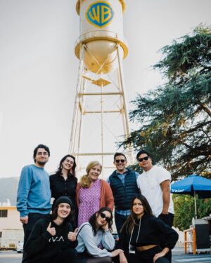 Hannah Marks Instagram - 🐢🎥🔒 That’s our last day on the lot and a picture lock on Turtles All The Way Down 🔒🎥🐢 

Yes, I thought I was doing that thing where it looks like you’re holding the moon…. ugh lol 

thank you @bentheboog