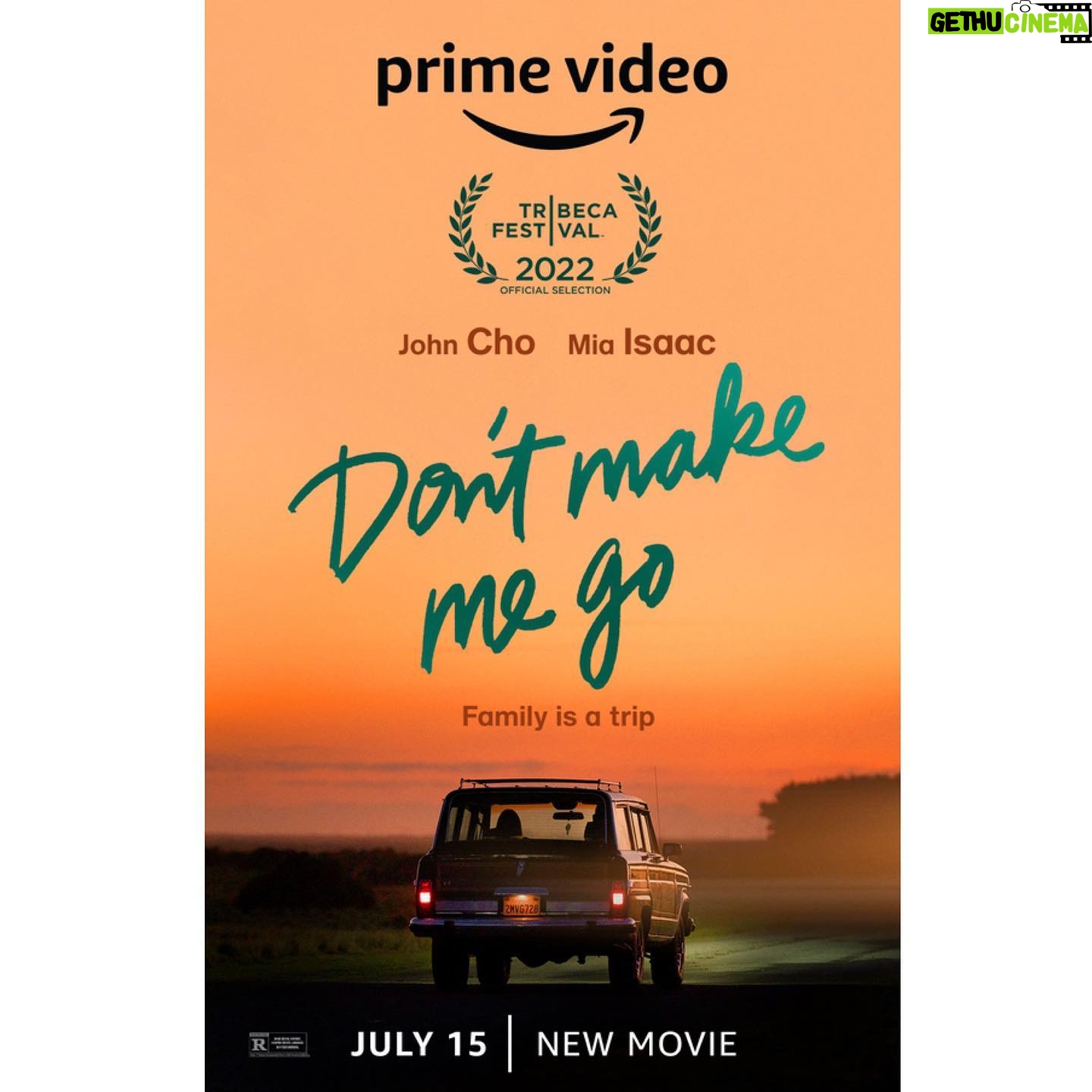 Hannah Marks - 3 Likes - So honored to say our film baby #DontMakeMeGo will be released by @amazonstudios @primevideo July 15th! Official poster and trailer are out 🧡 and you can join us June 13th for our @tribeca premiere! There are so many people to thank that I can’t fit it all in here— but I’d love to shout out @veraherbert for her beautiful screenplay. It all starts on the page. So lucky that I got to direct this story and even luckier that @johnthecho and @miawisaac starred in it.🧡🧡🧡