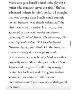 Hannah Marks Instagram - ❤️❤️❤️VANITY FAIR❤️ ❤️❤️

✏️ by Joy Press 
link in bio for full piece!

I am the luckiest person in the world to know and work with @johngreenwritesbooks 🐢❤️