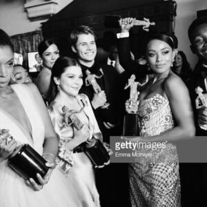 Hannah Zeile Instagram - GOD IS GOOD! Thank you members of @sagaftra for the incredible honor and @sagawards for an unforgettable night with my @nbcthisisus family! Back to back baby, we did it!!!!!!