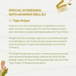 Hannah Al Rashid Instagram - Tiger Stripes 🎬 Special Screening with Amanda Nell Eu (@nelleu) 2023⎟ 1 jam 35 menit⎟ Horor/Fantasi Sutradara dan Penulis: Amanda Nell Eu Cast: Zafreen Zairizai, Deena Ezral, Piqa, Shaheizy Sam Zaffan (11 tahun), seorang gadis ceria yang berubah drastis di fase awal pubertas karena mengalami perubahan fisik yang membuatnya frustrasi. Lingkungan sosial yang tidak mendukung, perundungan, dan edukasi yang minim membuat Zaffan semakin bingung dan panik dengan perubahan yang terjadi pada tubuhnya. Setelah pemutaran film, akan dilanjut sesi diskusi yang dimoderatori lamgsung oleh Hannah Al Rashid. Penasaran seperti apa kisah Zaffan dan bagaimana proses kreatif dibaliknya? Yuk, ajak teman-teman kalian untuk nonton bareng 'Tiger Stripes' di CGV Panakkukang Square. Acaranya terbuka untuk umum dan gratis😉 Daftarnya melalui link pada bio, yaa! #seascreenacademy #seascreen2024 #makassarscreen #tigerstripes