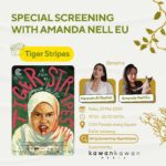 Hannah Al Rashid Instagram - Tiger Stripes 🎬 Special Screening with Amanda Nell Eu (@nelleu) 2023⎟ 1 jam 35 menit⎟ Horor/Fantasi Sutradara dan Penulis: Amanda Nell Eu Cast: Zafreen Zairizai, Deena Ezral, Piqa, Shaheizy Sam Zaffan (11 tahun), seorang gadis ceria yang berubah drastis di fase awal pubertas karena mengalami perubahan fisik yang membuatnya frustrasi. Lingkungan sosial yang tidak mendukung, perundungan, dan edukasi yang minim membuat Zaffan semakin bingung dan panik dengan perubahan yang terjadi pada tubuhnya. Setelah pemutaran film, akan dilanjut sesi diskusi yang dimoderatori lamgsung oleh Hannah Al Rashid. Penasaran seperti apa kisah Zaffan dan bagaimana proses kreatif dibaliknya? Yuk, ajak teman-teman kalian untuk nonton bareng 'Tiger Stripes' di CGV Panakkukang Square. Acaranya terbuka untuk umum dan gratis😉 Daftarnya melalui link pada bio, yaa! #seascreenacademy #seascreen2024 #makassarscreen #tigerstripes