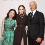 Hannah Dodd Instagram – Thank you @bulgari & @bulgarihotels for a gorgeous evening celebrating @friezeofficial 💛
#bulgari