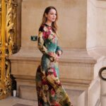 Hannah Dodd Instagram – Thank you @zimmermann &  congratulations on a beautiful show!  #zimfall23 💛 
– Get ready with me over on @bazaaruk x