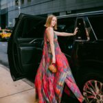 Hannah Einbinder Instagram – got ready w @instylemagazine for the @ralphlauren show 💙 photo by @thestreetsensei 💙