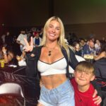 Hannah Goldy Instagram – @combatnightmma with my dude ❤️