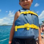 Hannah Goldy Instagram – Such a beautiful experience for Odin and I 🌊🐠🩷

Thank you @sailgetaways for adding another amazing core memory to our scrap book! 

…. The last pic is hilarious. I made him wake up to watch the sunrise with me 😂