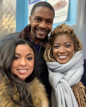 Hannaha Hall Instagram - Enjoy these #bts shots from Episode 9 #thechi @shothechi 
 

(Sorry, I don’t sing)