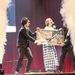 Harami-chan Instagram - 緑黄色社会・長屋晴子の長(OSA)LIVE 2024 Supported by オールナイトニッポン 2024.05.18 📍昭和女子大学人見記念講堂 @kubo.shiori.official @haruyama_555 3人で演奏したMela!最高に楽しかった🥦🍞🍖