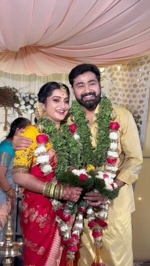 Harika Sadu Instagram - Just Married ❤️ 

Makeup @jeru_bridal_studioo 
Hairdo @shadesofyourdream 
Blouse @sesha_bridalwear 
Jewellery @chennai_jazz 
Bangles @swathy_creative_bangles 
Flower @redbridal_flowers