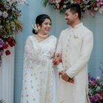 Haritha Nair Instagram - Good days are here🥹💞 Decor- @red_dot_events Photography- @moonwedlock Mua- @rechusajeemakeupartist Cake- @pastel_bakes_