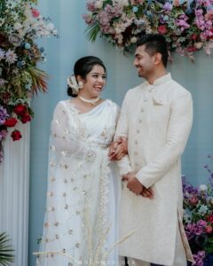Haritha Nair Instagram - Good days are here🥹💞 Decor- @red_dot_events Photography- @moonwedlock Mua- @rechusajeemakeupartist Cake- @pastel_bakes_