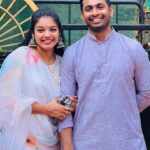 Haritha Nair Instagram - Vishu 2k24🌼❤️ Hope you'll had Payasam,Papadam and Pazham😛