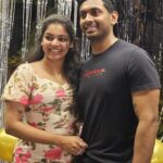Haritha Nair Instagram - Happily inDEPENDENT on this Man❤️ Thank you for being the best Fiancé❤️ Thank you for making my 28th the best❤️ Long message alert in dm😛