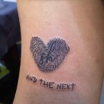 Haritha Nair Instagram - In this life and the next♥️ Got my first tattoo💃🏻 Birthday done right✅ (2/3) #Promise