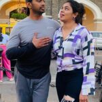 Haritha Nair Instagram - Happily inDEPENDENT on this Man❤️ Thank you for being the best Fiancé❤️ Thank you for making my 28th the best❤️ Long message alert in dm😛