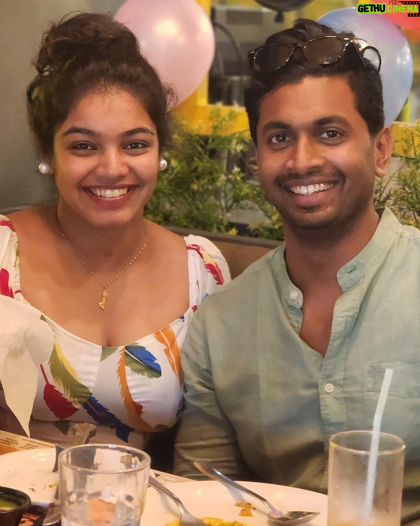 Haritha Nair - 7.1K Likes - Happily inDEPENDENT on this Man❤️
Thank you for being the best Fiancé❤️
Thank you for making my 28th the best❤️
Long message alert in dm😛