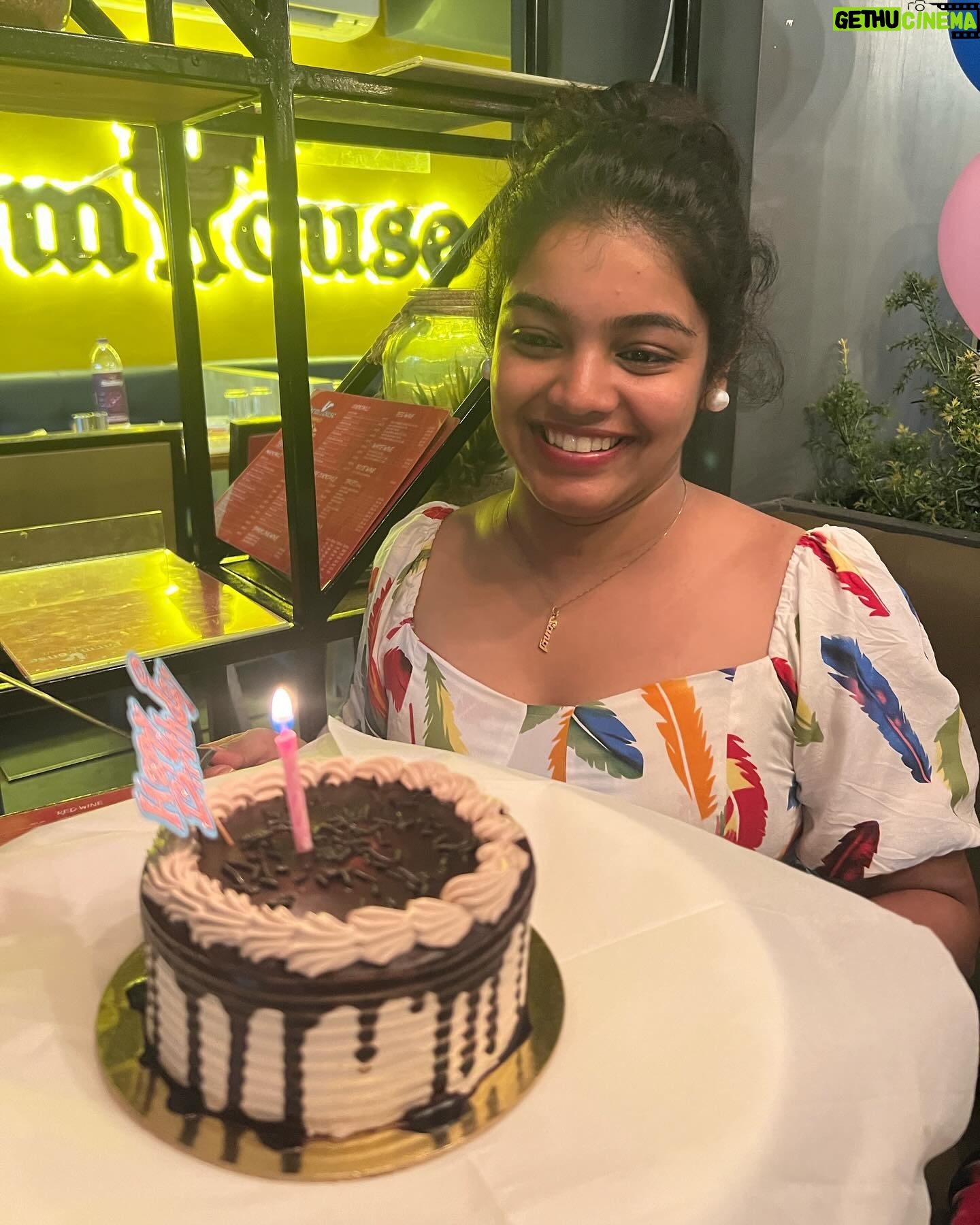 Haritha Nair Instagram - Late post- 28:03:2024 My baby’s first bday with me❤️🥺 Well, some of you know Haritha and I are small thing matter people, we do have the competition of who surprise who the most and in the league I lead in the ratio to 6:4, however, she made a surprise visit on my bday (March 9) to Dubai and geared up her score a bit. Although she even said that, she didn’t want me to come for her bday, which she was looking forward to celebrate with all her loved ones in Mumbai, hence this year will be the only year that she is in India and being single, but little did I know, that my presence would make her day a bit better. So I flew all the way to surprise her, and you know what more than her, I enjoyed the fun with her family, friends, dear and near ones!! Baby- my love for you has increased only in every passing moments, there is no limit in love when it comes to you, you matters the most to me, you mean the world to me and I don’t want any such a moment to pass by as if it looks more better in the future, No! Every moment with you is, I wanna capture as there is no tomorrow! I appreciate everything that you do, you are more then that I could ever ask, I always admire how perfect we are for each other, and all I want is the best things yet to come and we will celebrate many more birthdays together! I love you so so much😘❤️❤️ Last but not the least: I still lead the ratio 7:4 😜😌😌