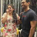 Haritha Nair Instagram - Happily inDEPENDENT on this Man❤️ Thank you for being the best Fiancé❤️ Thank you for making my 28th the best❤️ Long message alert in dm😛