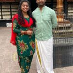 Haritha Nair Instagram - Happily inDEPENDENT on this Man❤️ Thank you for being the best Fiancé❤️ Thank you for making my 28th the best❤️ Long message alert in dm😛