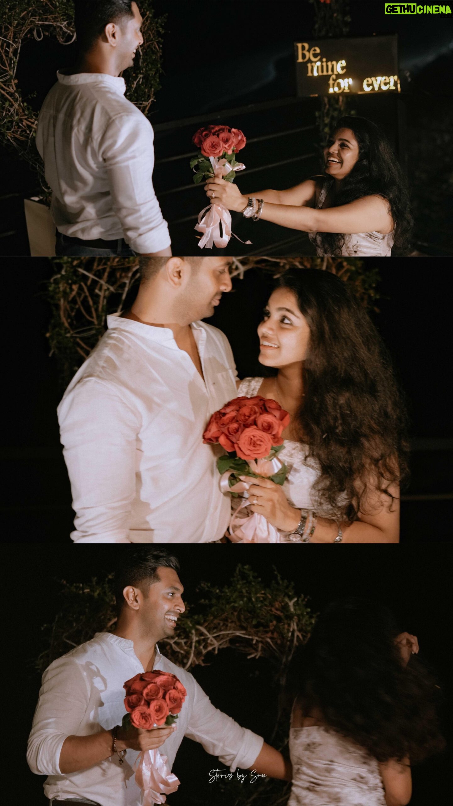 Haritha Nair Instagram - HAPPIEST BIRTHDAY FIANCE💋 Thank you for coming in my life and treating me like a princess💞 Thank you for existing!! I love you💞 Always wanted to be the one who proposes and not get proposed!! Successfully planned and executed this in my favourite location @antiliyachalets on the 14th of December 2023. Fooled @sanoj_riyan saying its a pre-engagement shoot🙈 This would'nt have been possible without the help of @antiliyachalets you guys went out of the way to make this day special for both of us💞 Huge thanks to @sonnetsweddings and @sreek_uttan for capturing and editting our moments so well💞